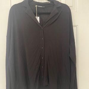 NWT black button down
